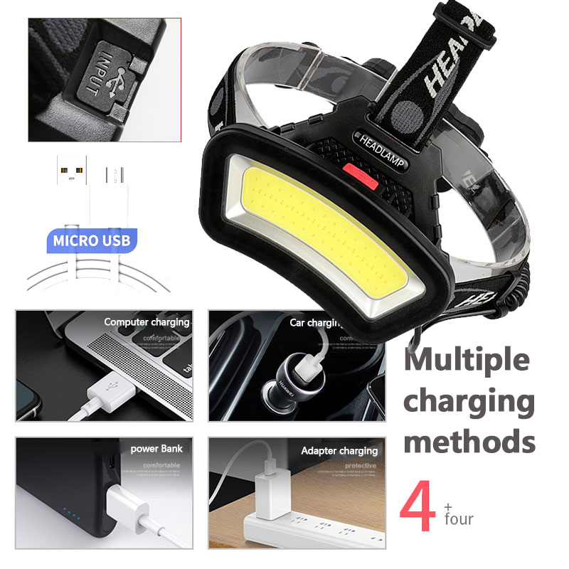 COB LED Headlamp USB Rechargea - огляд і ціна Outdoor Adventure Zone