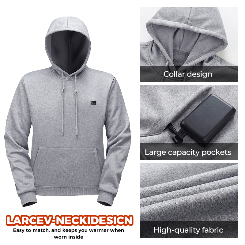 5 Zone Heated Sweatshirt for M - огляд і ціна Outdoor Adventure Zone