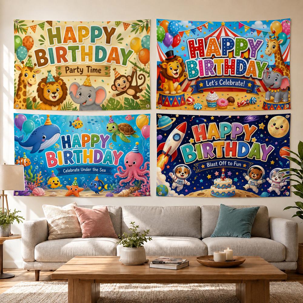 Adventure Birthday Party Flags - огляд і ціна Outdoor Adventure Birthday Party