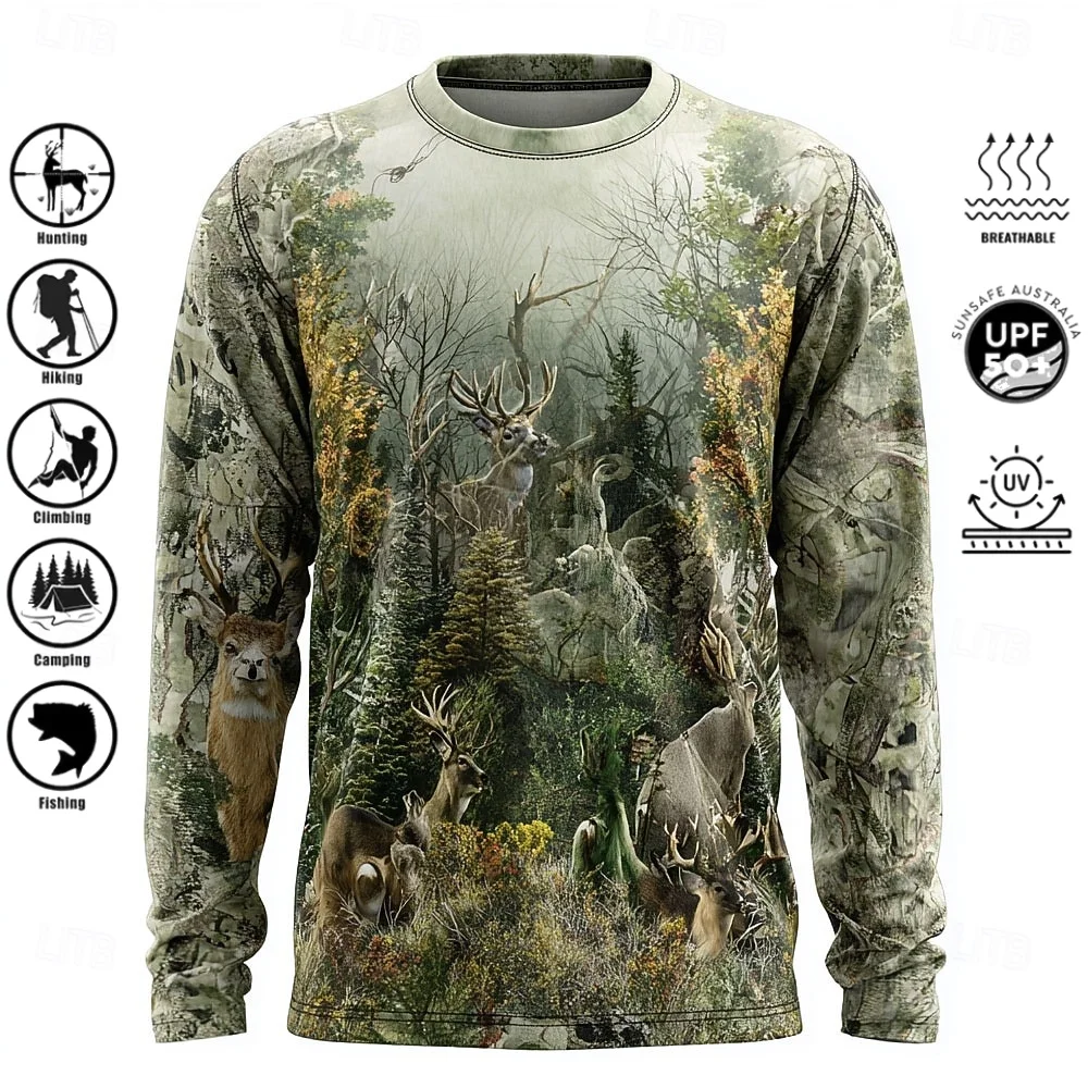 Men Long Sleeve T-shirt Polyes - огляд і ціна Outdoor Adventure Trips