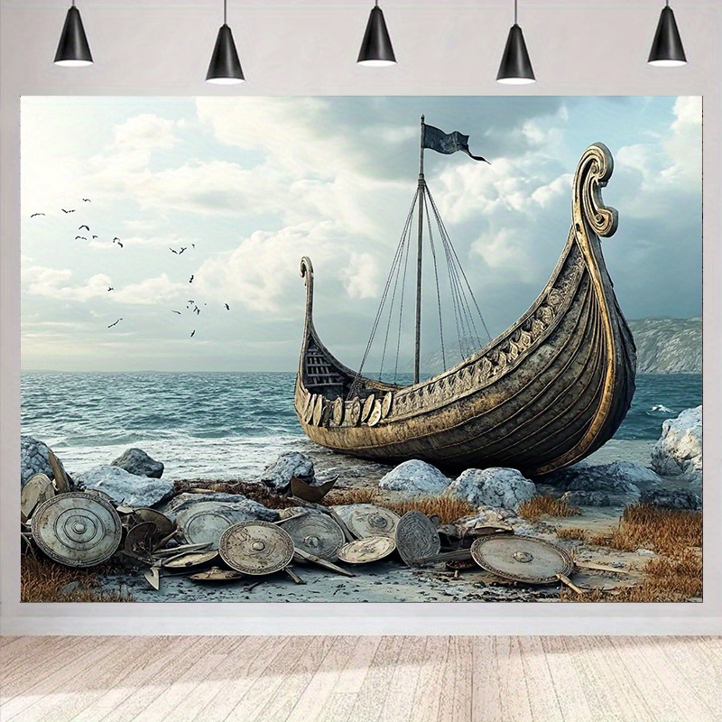 Large Viking adventure photogr - огляд і ціна Outdoor Adventure Birthday Party
