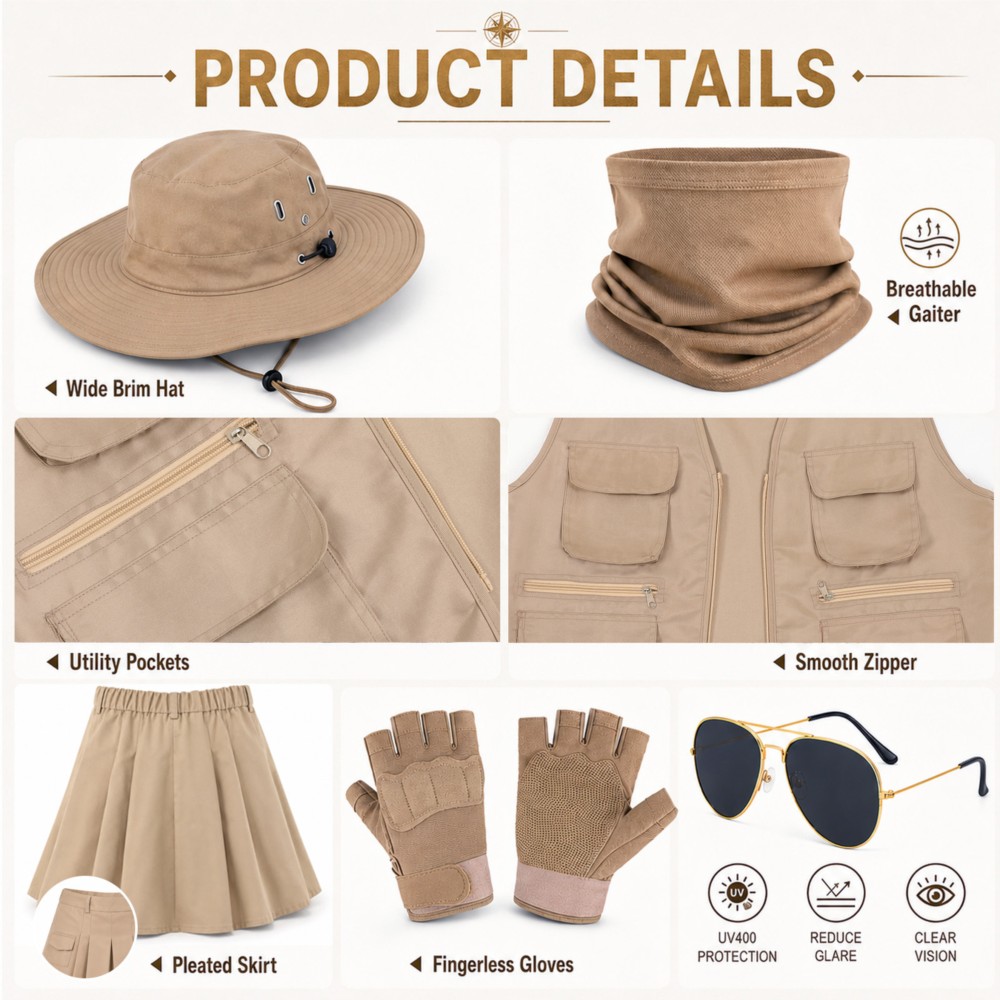 Outdoor Explorer Clothing Hat  - огляд і ціна Outdoor Adventure Outfit