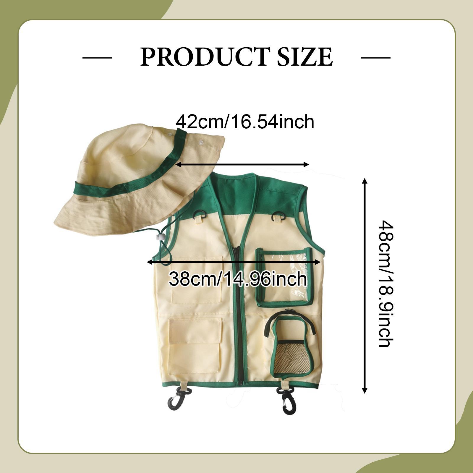 Kids Explorer Vest and Hat Pre - огляд і ціна Outdoor Adventure Kit For Kids